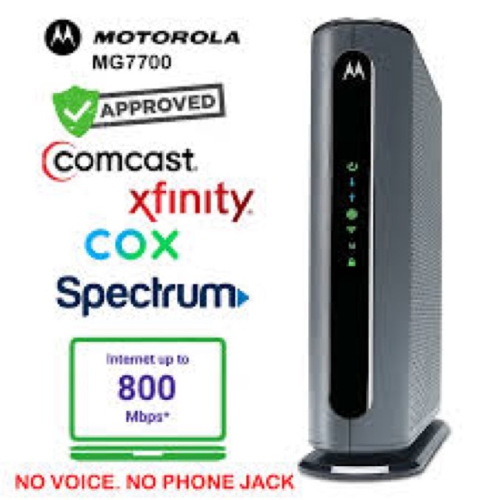 Like New Motorola AC1900 Router Model MG7700